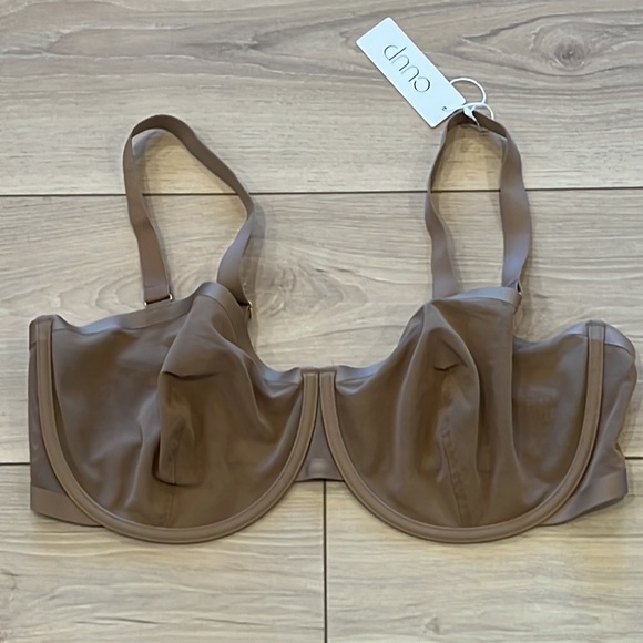 CUUP The Balconette Mesh Bra - Taupe - Picture 6 of 10